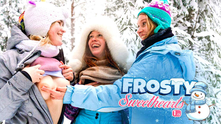 [ClubSweethearts] - Teen 18+ European Lesbians - Outdoor Flashing & Masturbation - Alice Klay - Kate Rose - Iris Murai