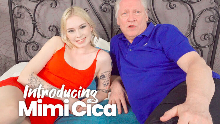 [OldHans] - Mimi Cica: A Teen Babe with a Tattoo - Mimi Cica - Old Hans