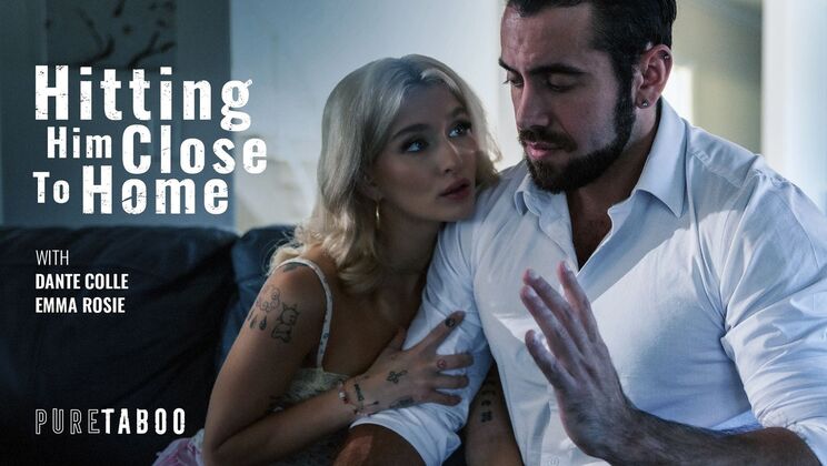 [PureTaboo] - Gagging Blonde Gets Pussy Licked Then Fucked Doggystyle Cumshot - Dante Colle - Emma Rosie