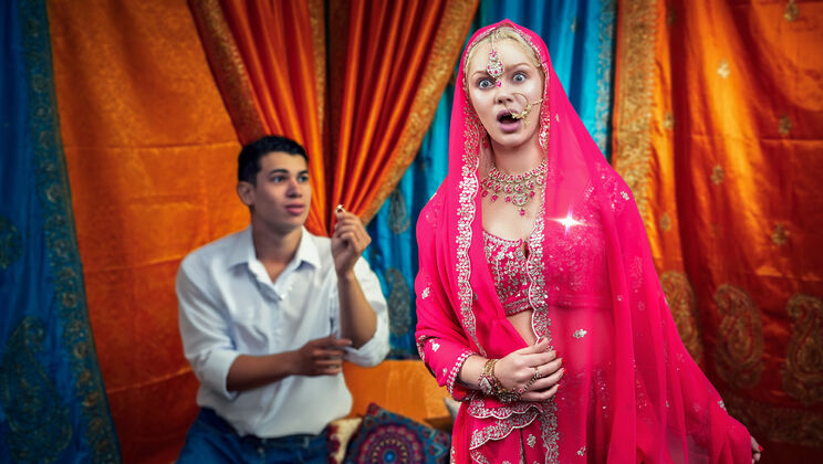 [TeamSkeetSelects] - Debut Scene: Vivian Lola Takes Incasutra Cock in Mouth - Vivian Lola - Franco Pie Grande