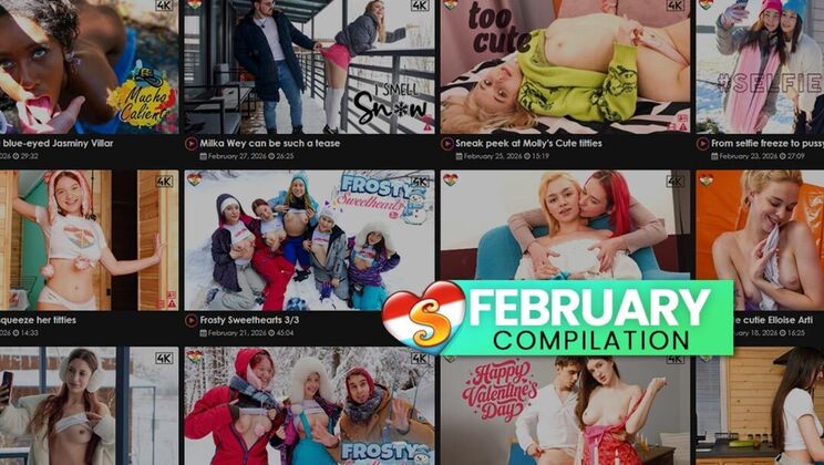[ClubSweethearts] - Feb 2026 European Adult Compilation Videos - Tess Lyndon - Maaike - Lady Luna - Kamilla C - Britney Spring - Willy Regal - Viola Weber - Sara Bork - Milka Wey - Moon Imp - Cristafeer Robien - Rihanna Black - Erika Mori - Alice Flore - Megan Murkovski - Baby Dahl - Amelia Ost - Molly Cute - Roxy Muray - Nathalie Q - Remido - Silver Valkyrie - Janet E