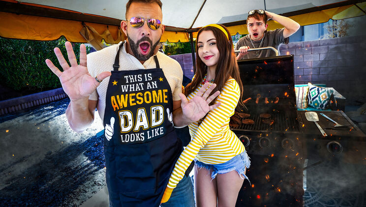 [FamilyStrokes] - Serena Hill Obeys and Gets Marinated in White Sauce - Will Pounder - Serena Hill