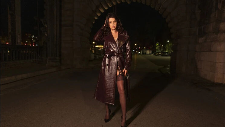 Kylie Rocket's Paris Shoot with a Condom