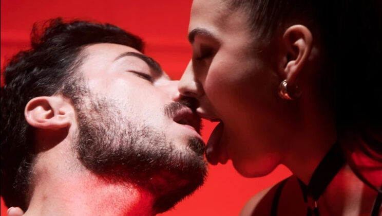 Controlled Desire: A BDSM Threesome Flick