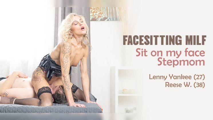 Nude Mature Reese W. Tosses Hair While Grinding on Her Step-Son's Mouth