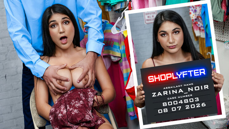 Braless Beauty Zarina Taught a Rubbing Trick