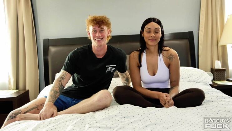 Jade Frost Rides Rax Sloan's Big Dick!