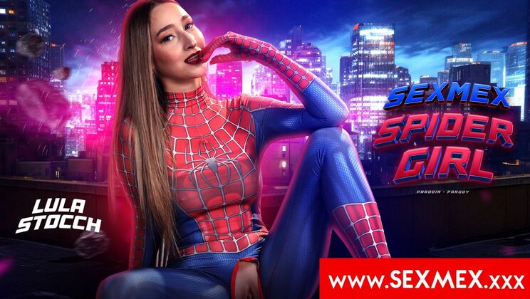 Spidergirl Lula Stocch Creampie Big Tits