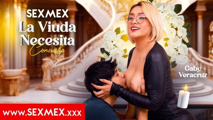 Big Tit MILF Gaby Veracruz Comforts the Widow