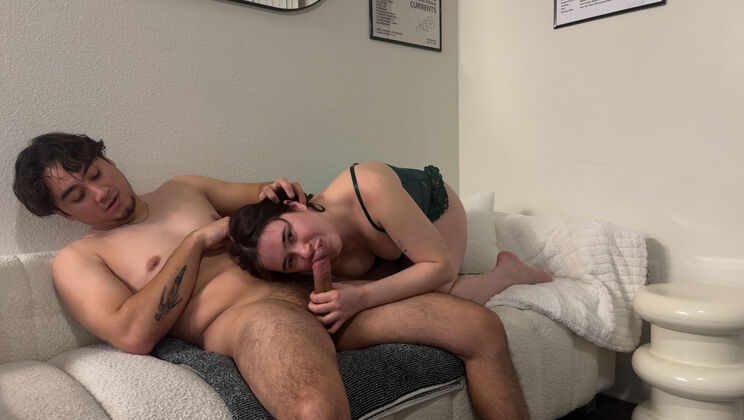 St. Patrick's Day Spanking and Sensual POV with Kev & Sab