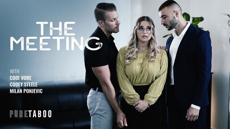 The Meeting: Big Cock, Rimming and Ball Play with Blonde