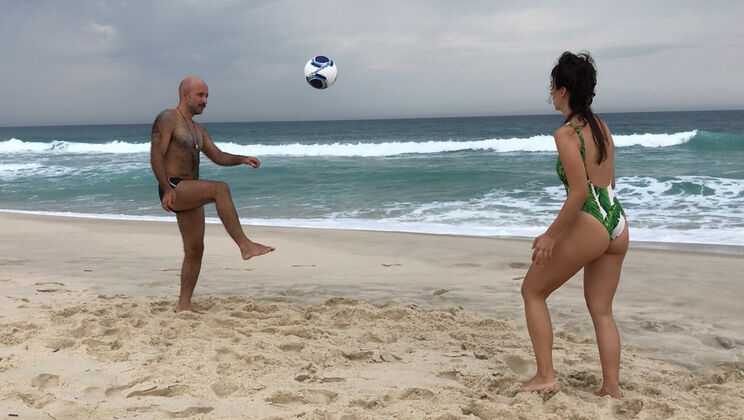 Spitting Distance: World Cup Special - Edu & Fe Moan and Cum